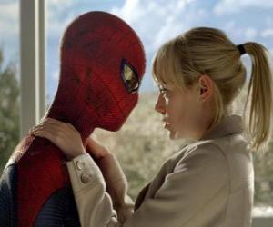Puzzle Spider-Man με Gwen Stacy